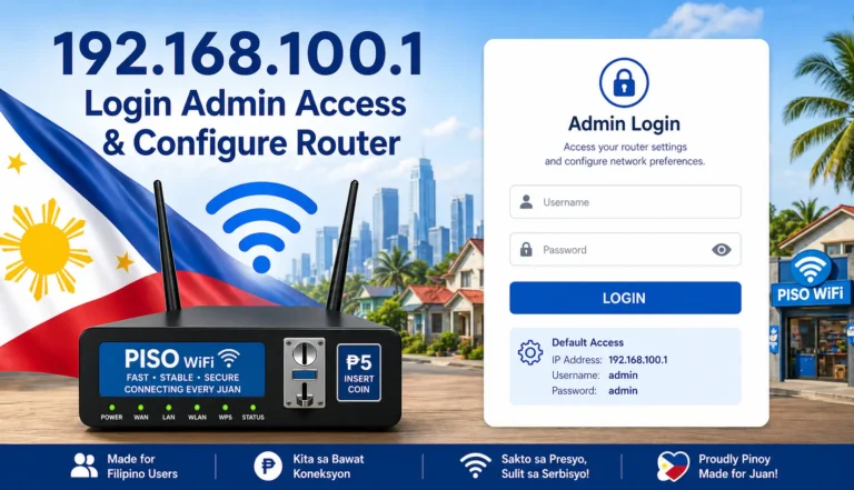 192.168.100.1 Login Admin – Access & Configure Router 2026